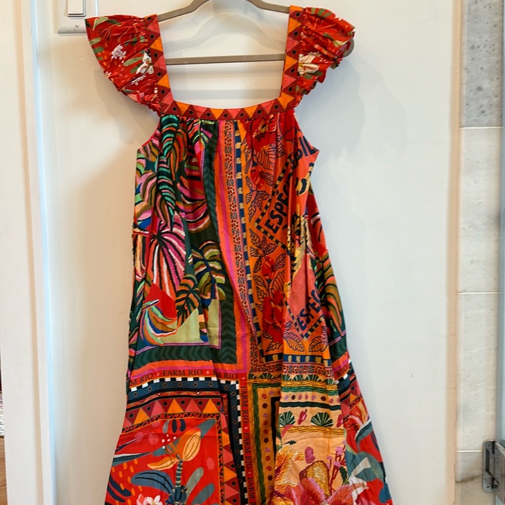 Farm Rio Midi Dress XS
